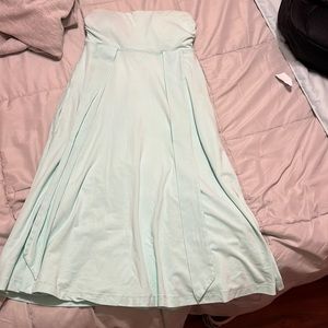 Lulu lemon beat the heat reversible dress. Tiffany blue and white